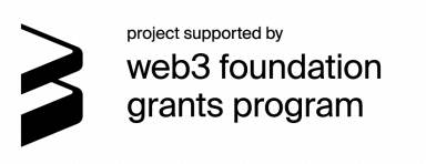 Das Projekt wird durch die web3 Foundation unterstützt.