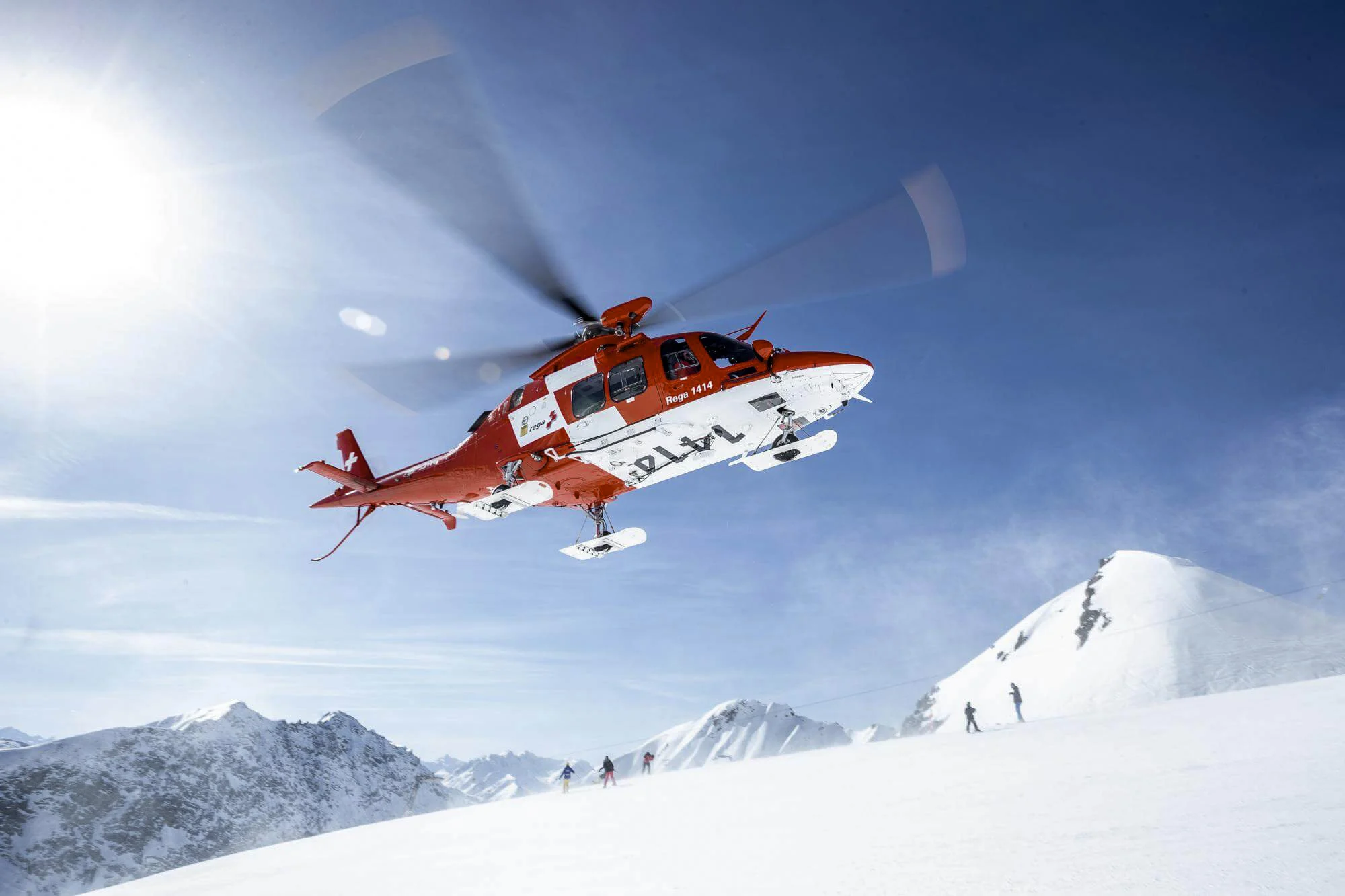 Rega AW109 Luft Skipiste